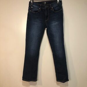 Else Petite Bootcut Blue Dark Wash Denim Jeans